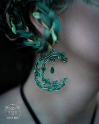 Image 2 of Ivy Moon Earrings - 3D printed *no metal!