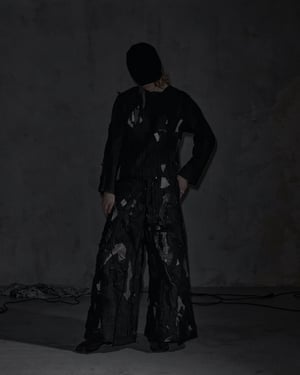 Image of MASSTAK - 195 Destructive Patchwork Trousers