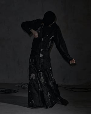 Image of MASSTAK - 195 Destructive Patchwork Trousers