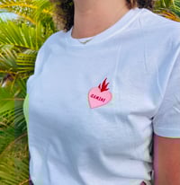 Image 1 of T-shirt "Gamine" - Bichettes.re X Ti Zarlor