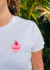 Image 2 of T-shirt "Gamine" - Bichettes.re X Ti Zarlor