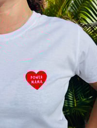 Image 2 of T-shirt "Power mama" - Bichettes.re X Ti Zarlor