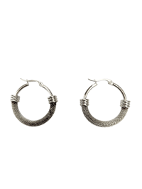 Image 7 of Luxe Hoop Earrings 