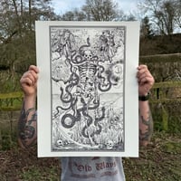 Image 1 of I AM DEATH (18x24 screen print)