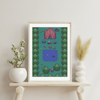 Image 1 of Camping Wall Art Decoration [FREE SHIPPING]