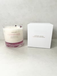 Image 3 of EASTERN ROSE DRIED PETAL CANDLE -DOUBLE WICK