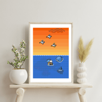 Image 1 of Sunset Wall Art Decoration [FREE SHIPPING]