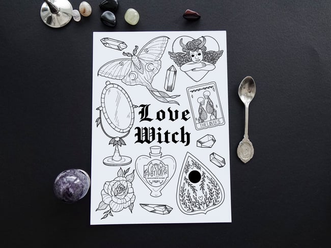 Love Witch Print 