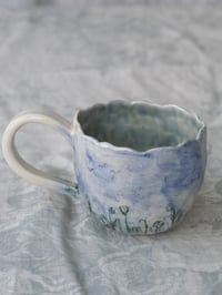 Image 3 of Spring Flowers Stoneware Mug