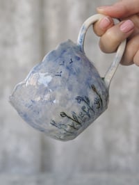 Image 1 of Spring Flowers Stoneware Mug