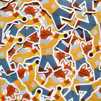 Image 1 of Fox Vinyl STICKER
