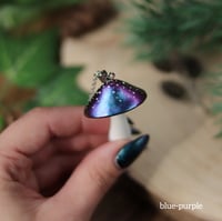 Image 6 of Cosmic Fungi necklace with rock crystal