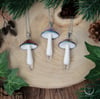 Cosmic Fungi necklace with rock crystal