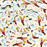 Image 1 of Duck And Mouse Vinyl STICKER