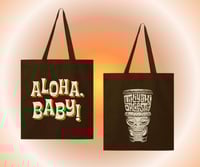 Tikiyaki Orchestra - "Aloha, Baby" Brown Record Bag