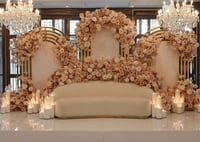 Image 1 of Silk flowers staging design 