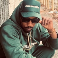 Image 3 of Dark Green “ Flagship “ hoodie set