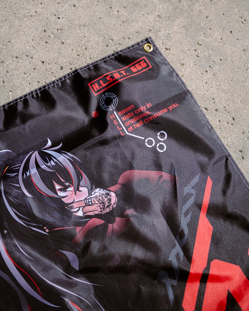 Image of Death Comes For Us All Flag