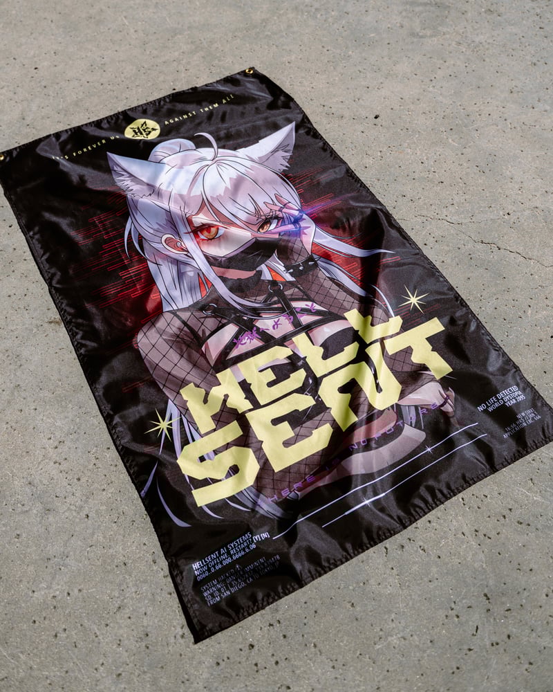 Image of Hellsent Anti-Ai Flag