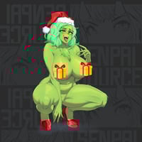 Image 3 of @thejuliettemichele Grinch Waifu