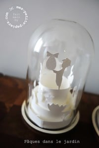 Image 1 of DIY Pâques, Gabarit cloche Ø 9 cm (A4) à télécharger