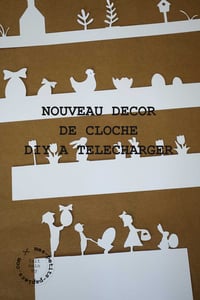 Image 4 of DIY Pâques, Gabarit cloche Ø 9 cm (A4) à télécharger