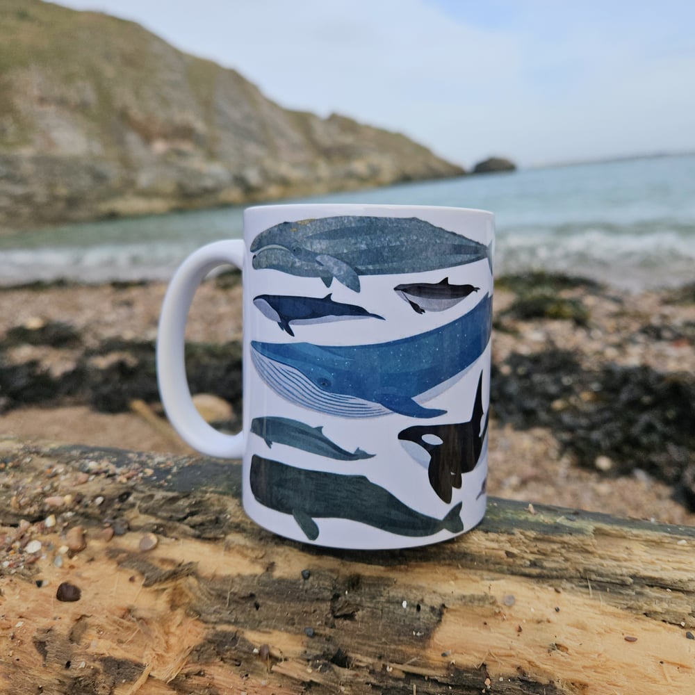 Image of WHALES, WHALES, WHALES MUG