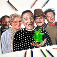 Image 2 of Original drawing of Robin Williams