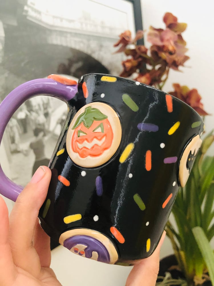 Image of Halloween cookie mug for Bijanbendt