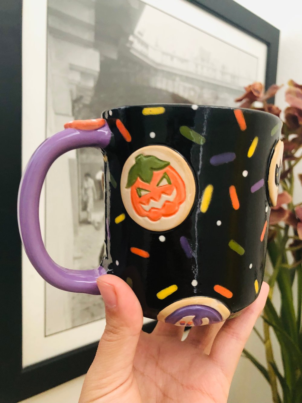 Image of Halloween cookie mug for Bijanbendt