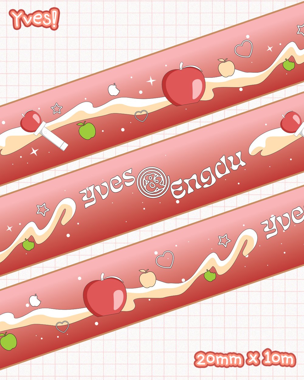 Image of (PREORDER) Loona Lightstick Washi Collection
