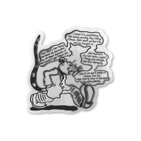 Goo Rat Wisdom Sticker