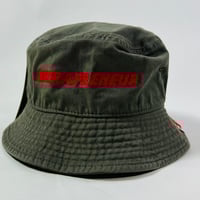 Image 1 of Olive Green “Trapper “ bucket hat