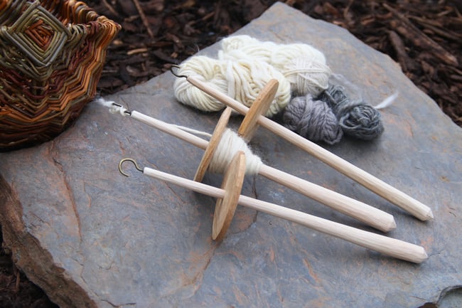 Sweet Chestnut & Hazel Spindles