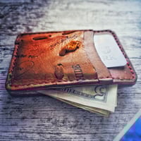Image 4 of Baseball glove leather wallet