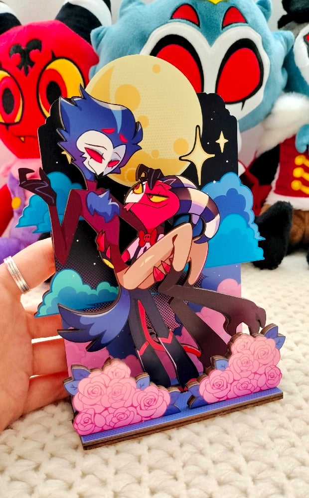 PRE-ORDER Wooden Standee Helluva Boss | Hitsujinu