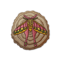 Moth Iron-On Patch