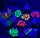 Image 1 of Neon Skull Flowers!!!