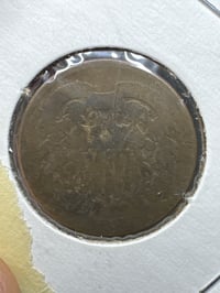 Image 3 of USA 1865-P Two Cent Coin