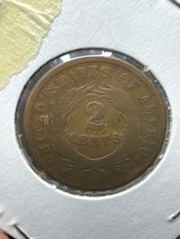 Image 4 of USA 1865-P Two Cent Coin