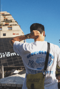 Image 3 of Tee-shirt Ville Fleurie Bleu