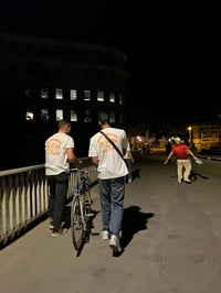 Image 4 of Tee-shirt - Ville Fleurie - Orange