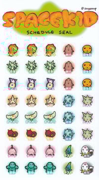 Image 1 of SPACEKID schedule seal