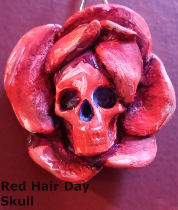 Image of Neon Skull Flowers!