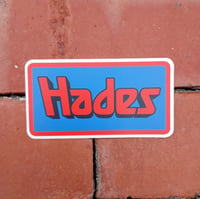 Eighties Hades Sticker