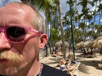 Image 4 of Translucent Pink Sunglasses