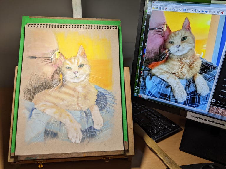 Personal Pet Portrait  5 Image 2