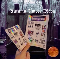 Witches and Werido Gothic Sticker Packs