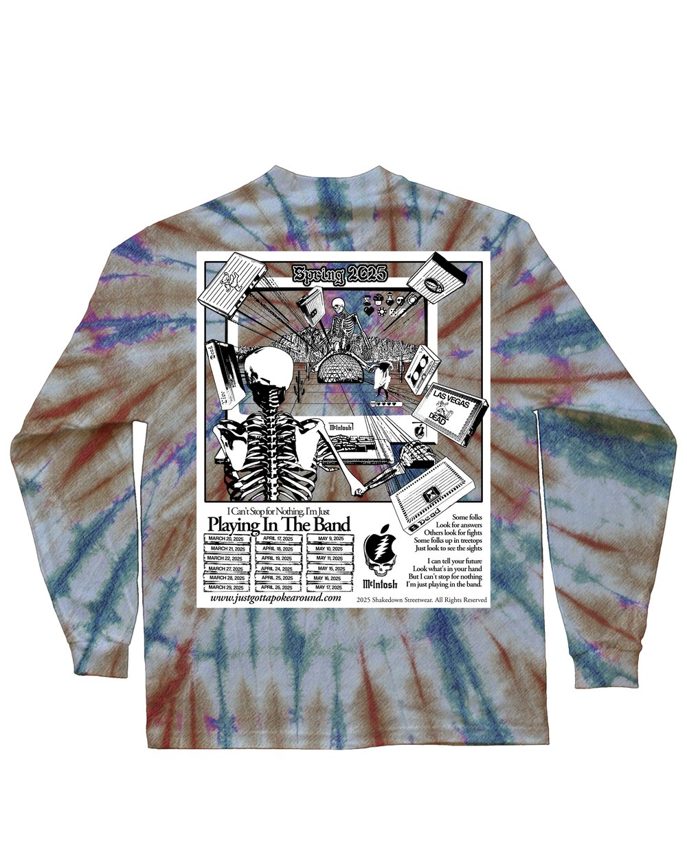 Long Sleeve Playing "In The Band" (Canyon Colorway)