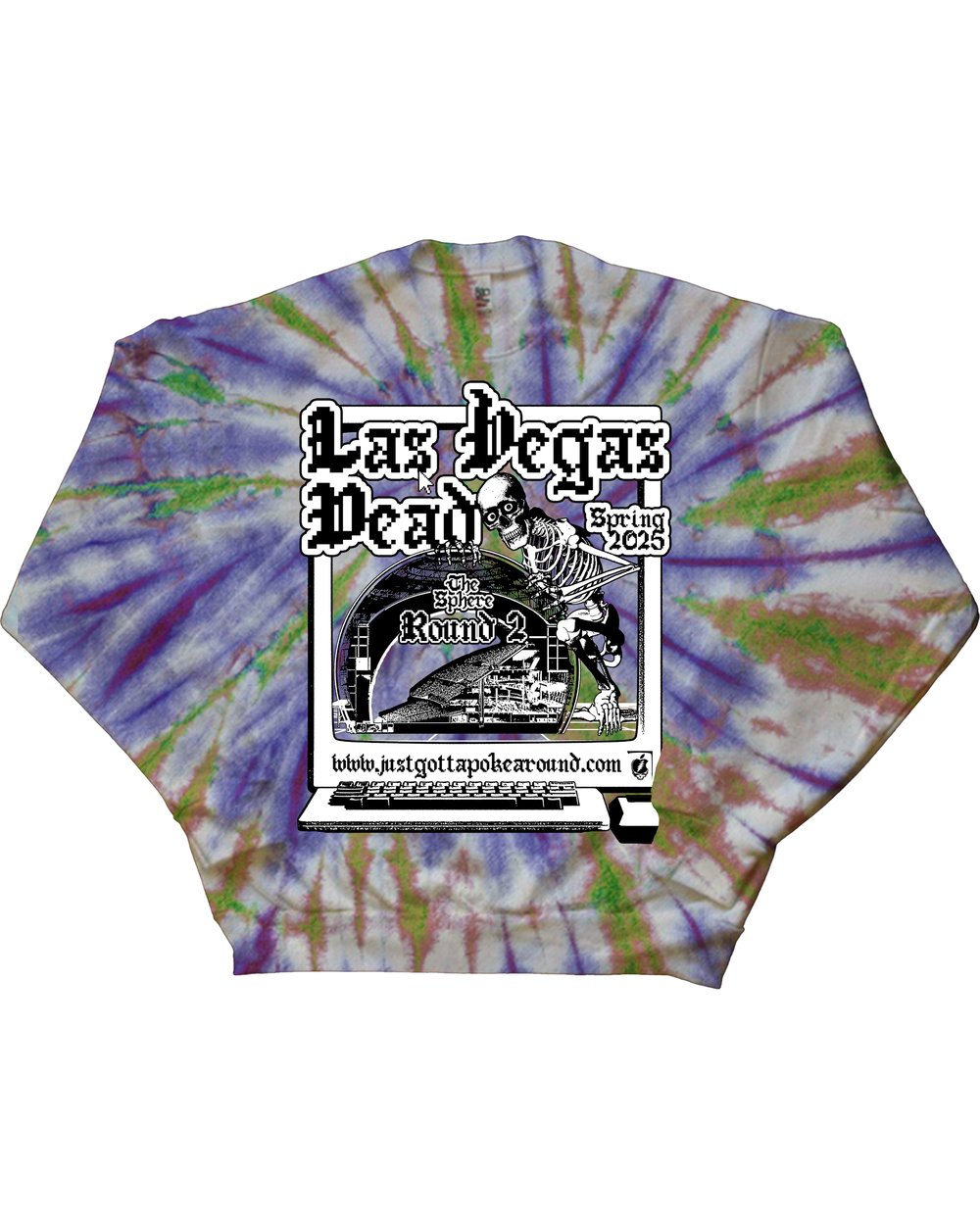 Playing "In The Band" Heavyweight Crewneck Sweatshirt (Stardust Colorway)